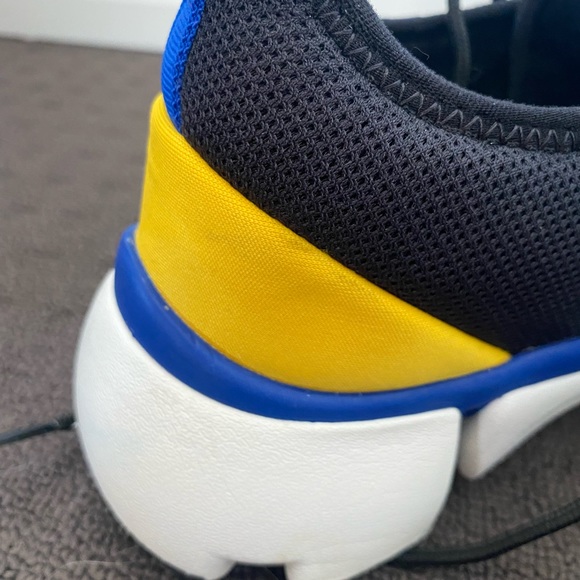 NIKE BLUE & YELLOW POCKET FLY / Size 11 - Picture 6 of 10